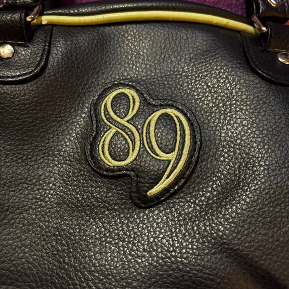 leaving posh sale 💲 y2k request navy and yellow bowling bag - Picture 3 of 10